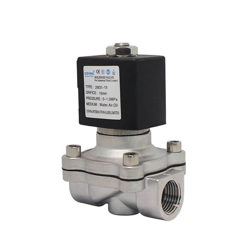 2W31-S Stainless Steel Water Solenoid Valve – Direct Acting
